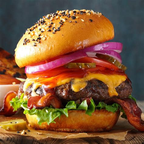 Barbecued Burgers Recipe How To Make It