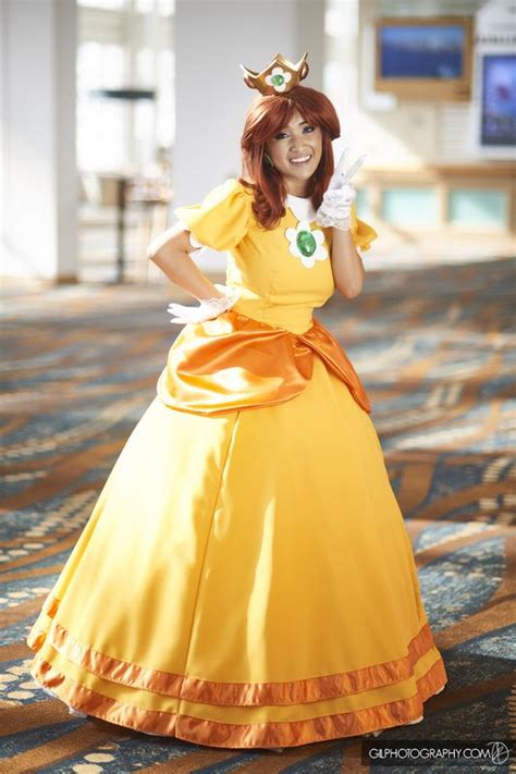Princess Daisy Costume Mario Princess Daisy Princess Peach Cosplay