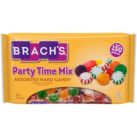 Brachs Party Time Mix Assorted Hard Candy 32 Oz