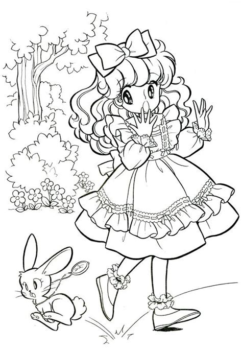 Japanese Anime Coloring Pages At Getdrawings Free Download
