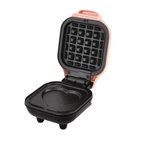 Dash Heart Compact Mini Non Stick Waffle Maker Pink Canadian Tire