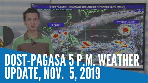 Td Quiel May Intensify Into Tropical Storm — Pagasa Youtube