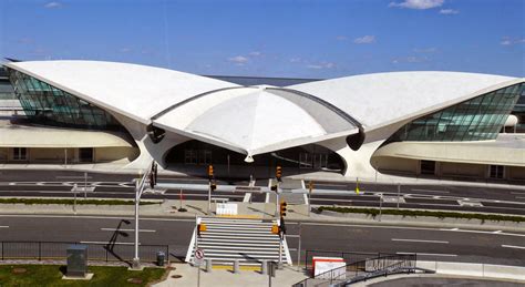 Terminal Twa Aeropuerto Jfk En New York Eero Saarinen Planta