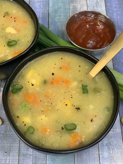 It is a very nutritious soup made of corn and egg. Sweet Corn Soup (Instant pot & Stove Top) - Indian Veggie ...