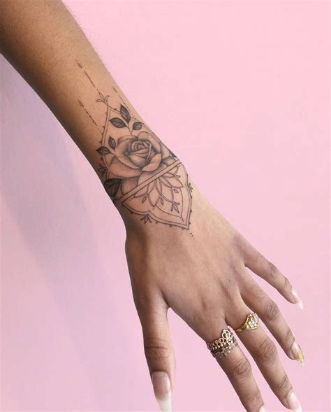 60 Girly Tattoos That Are The Epitome Of Perfection Straight Blasted Wrist Tattoos For Women