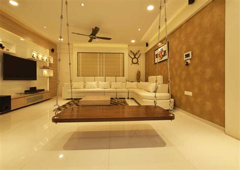 Best Interior Designers In Pune Living Room Green Hat Studio
