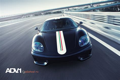 Special Edition Ferrari 360 Stradale In Competition Black Color — Carid
