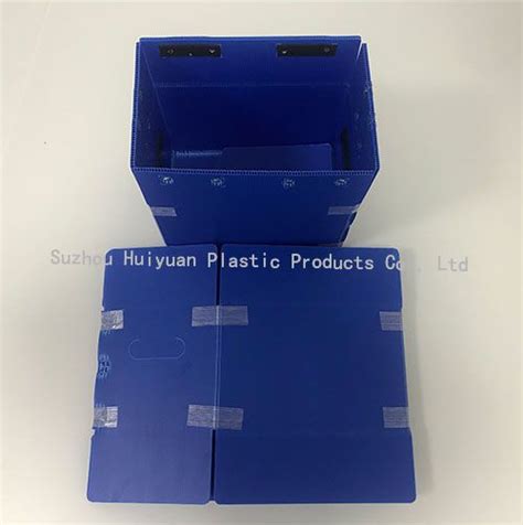 Custom Corrugated Plastic Boxes Foldable Pp Flute Box Huiyuan