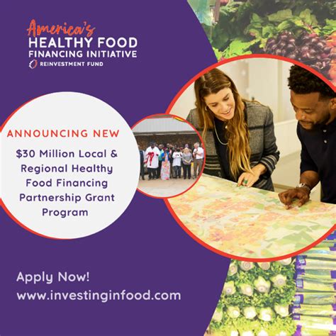 Reinvestment Fund Launches New 30 Million Healthy Food Financing