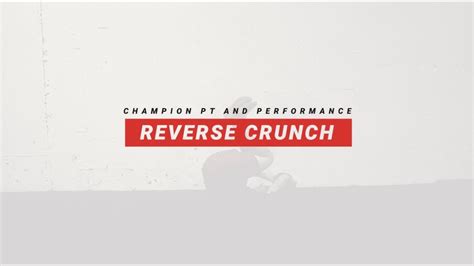 Reverse Crunch Youtube