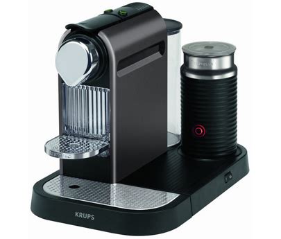 If you drink a lot of coffee, you should descale it every 300 capsules. Nespresso CitiZ&Milk Jug Capacity: 1