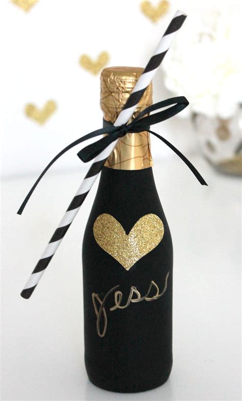 Diy Champagne Favor Craft Wedding Party Favors Diy Wedding Bridal