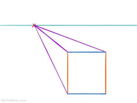 One Point Perspective Drawing Step By Step Guide For Beginners
