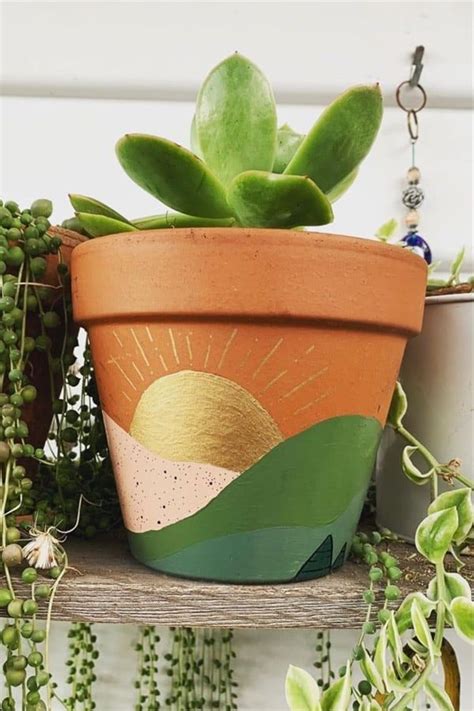 25 Creative Painted Pot Ideas Plant Pot Design Flower Pot Art