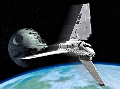 Lambda Class T 4a Shuttle Also Know As Imperial Shuttle