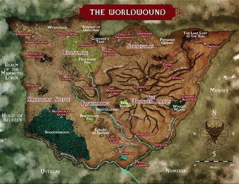 Pathfinder Rpg World Map