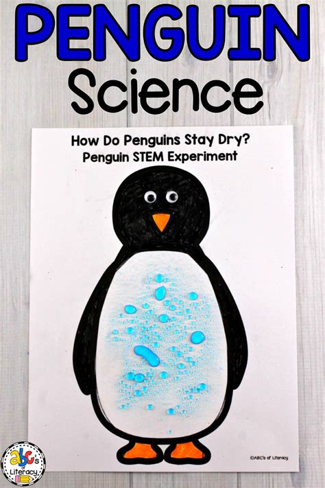 Penguin Science Experiment Penguin Activities All About Penguins