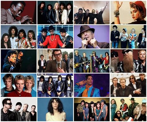 Find The Rock And Roll Hall Of Fame Inductees 2000s Quiz