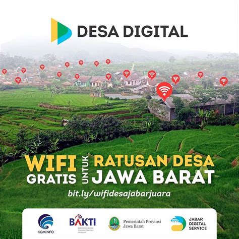 Melek Internet Dengan Wifi Gratis Program Desa Digital Jawa Barat Ala