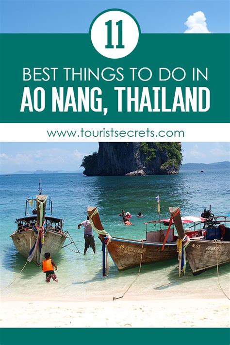 11 Best Things To Do In Ao Nang Thailand Asia Travel Ao Nang Ao