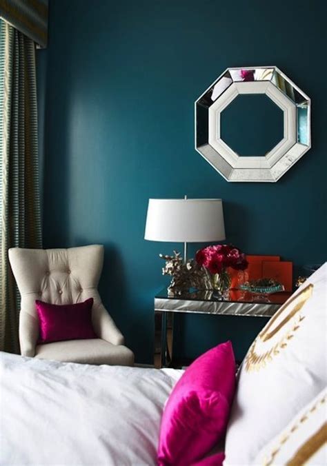 Pin By Sammie Russell 4 On Teal And Fuchsia Wall Color Schemes Room