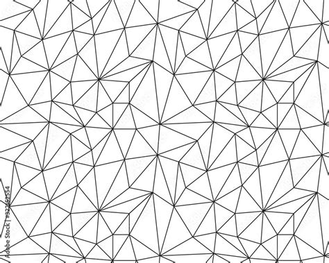 Seamless Polygonal Pattern Background Creative Design Templates Stock