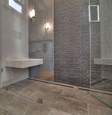 Popular Bathroom Features Slotlinear Drains And Curbless Showers