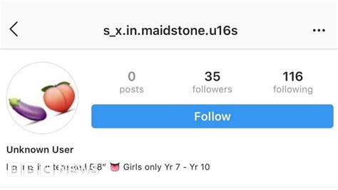 sex in maidstone instagram account investigated by police