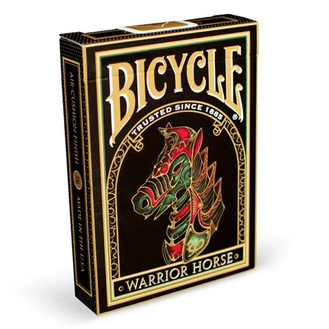 Bicycle Warrior Horse Deck D Robbins And Co