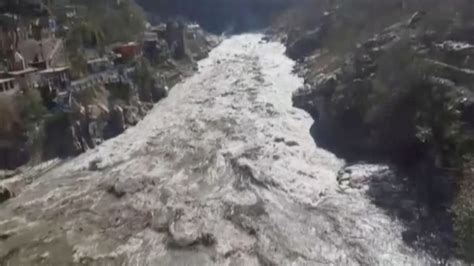Dozens Feared Dead As Himalayan Glacier Breaks In India Flooding