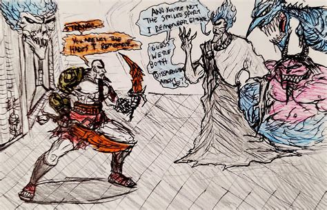 Hades Lair Ft Kratos By Blok Head On Deviantart