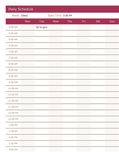Excel Calendar Template 85 X 11 Example Calendar Printable Free
