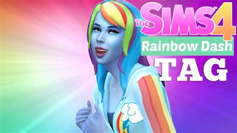 Sims 4 Rainbow Hair