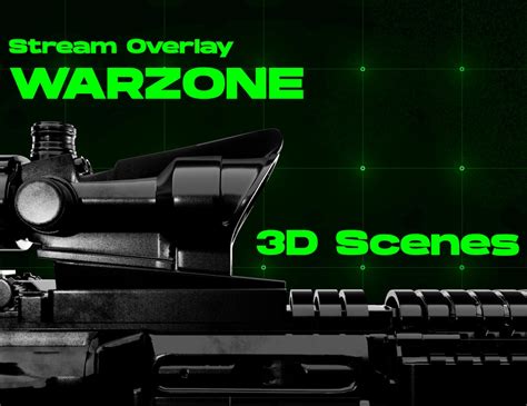 Warzone Animated Stream Overlay Package Twitch Youtube Call Of Duty