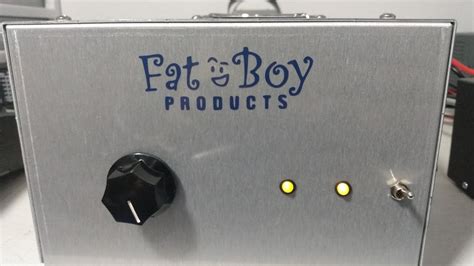 Fatboy Products 4 Pill 454 Base Amplifier With Variable Youtube