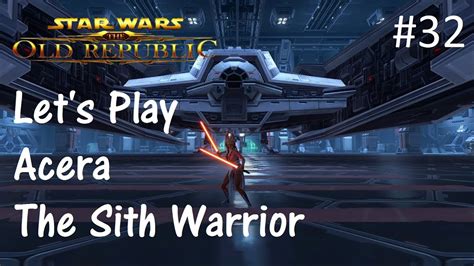 Let S Play Swtor Sith Warrior Part To Hoth Youtube