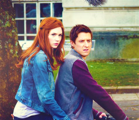 Alex Kingston Amy Pond Arthur Darvill And Doctor Who Image 208482