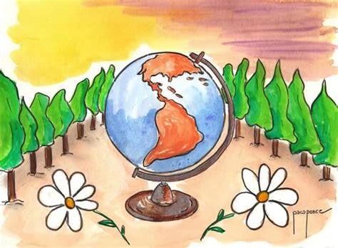 Dibujos del día del Medio Ambiente Dibujos para Niños