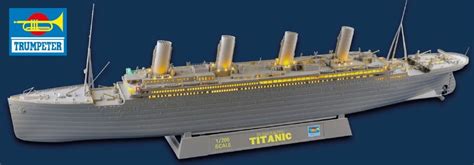 Trumpeter 03719 Rms Titanic W Led 1 200 Skala 1200 Modele Statków