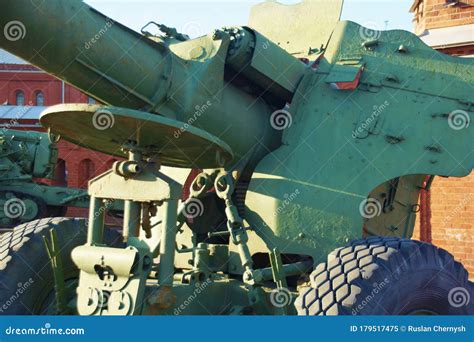 Soviet Cannon From World War Ii Stock Image Image Of Victory Ninth