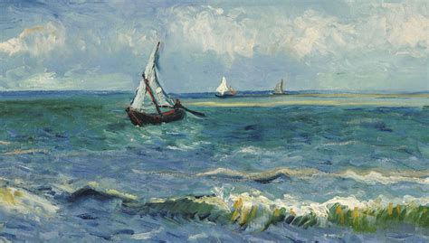 Vincent Van Gogh Seascape Near Les Saintes Maries De La Me 1888