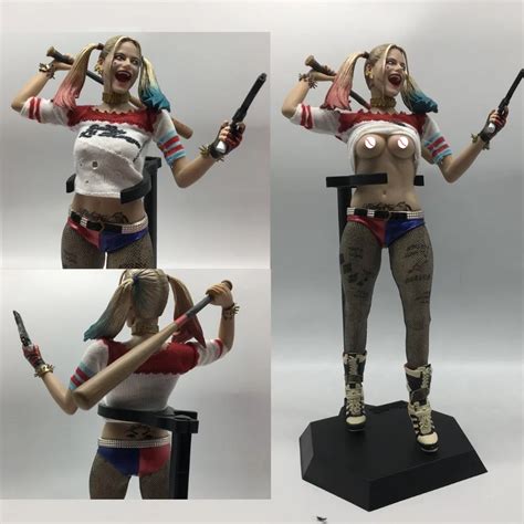 12inch 30cm Real Clothes Can Be Undress Crazy Toys Sexy Suicide Squad