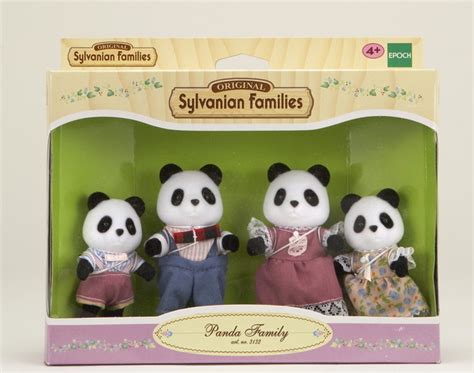panda family sylvanian families