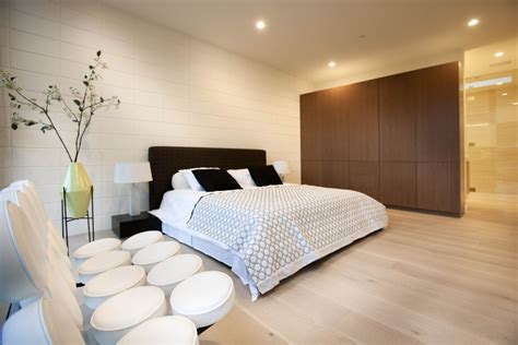 Wallpaper Bed Bedroom Interior Design Modern