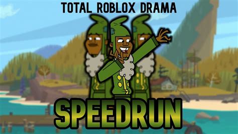 Speedrun As Leon Total Roblox Drama Did I Win Youtube
