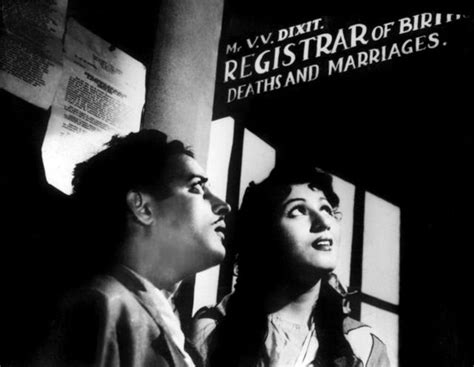 myluckyerror “ “mr and mrs ‘55” 1955 publicity still featuring madhubala and guru dutt