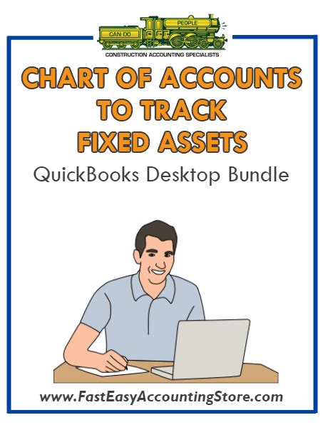 Quickbooks Chart Of Accounts To Track Fixed Assets Desktop Bundle