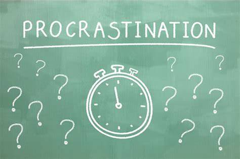 Procrastination is a challenge we have all faced at one point or another. Avoid Procrastination: Funky Tip Makes You Start 4 Times ...