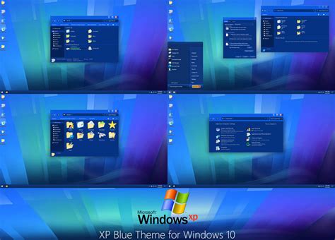 Windows Xp Blue Theme For Windows 10 By Protheme On Deviantart
