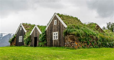 Turf Houses In Iceland Grass Roofed Houses Arctic Adventures